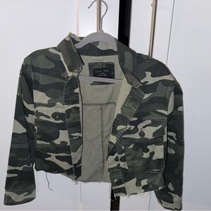 Love Tree Olive Green Jacket